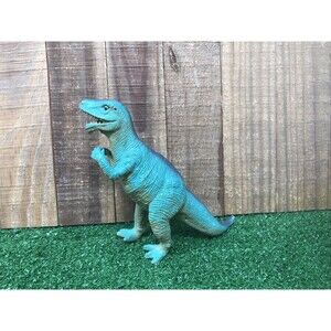 = DOLGEN 5'' GREEN SOFT RUBBER DINOSAUR ACTION FIGURE